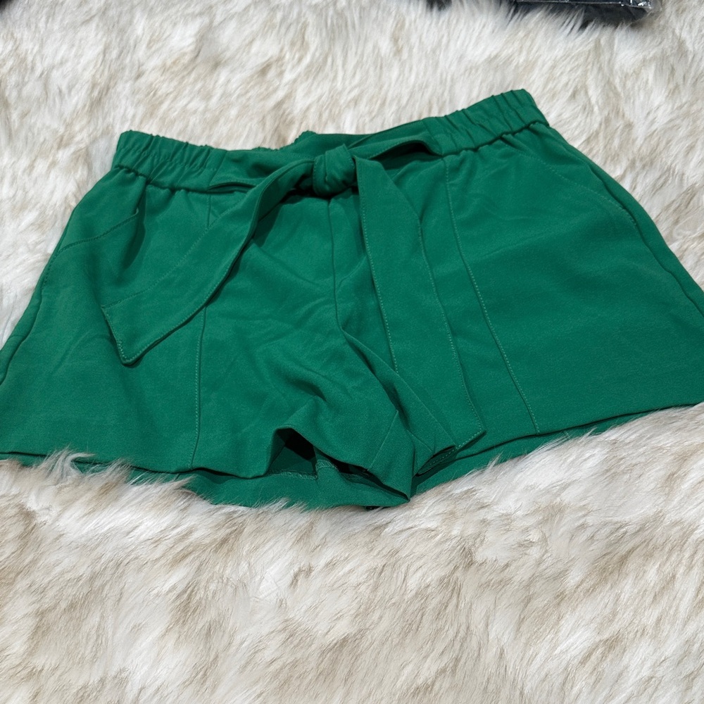 Emerald High Waist Women's Shorts